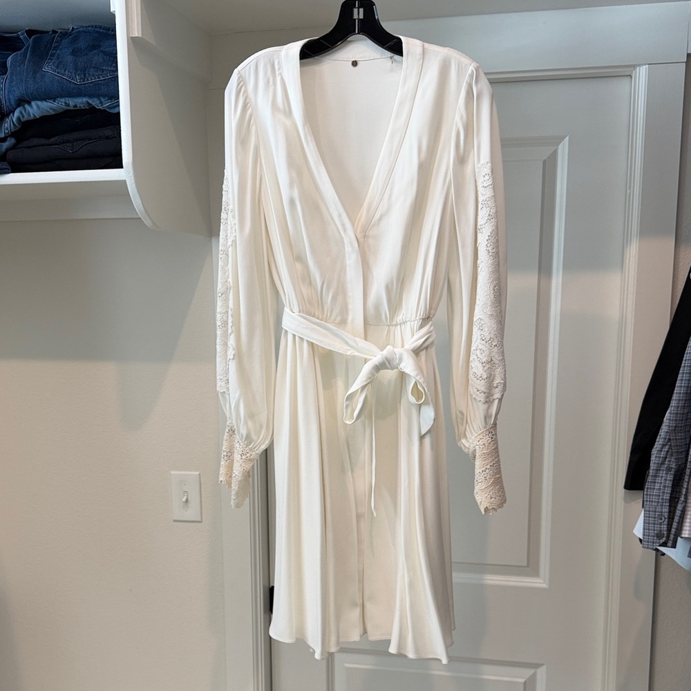 Kobi Halperin Elegant White Lace Dress